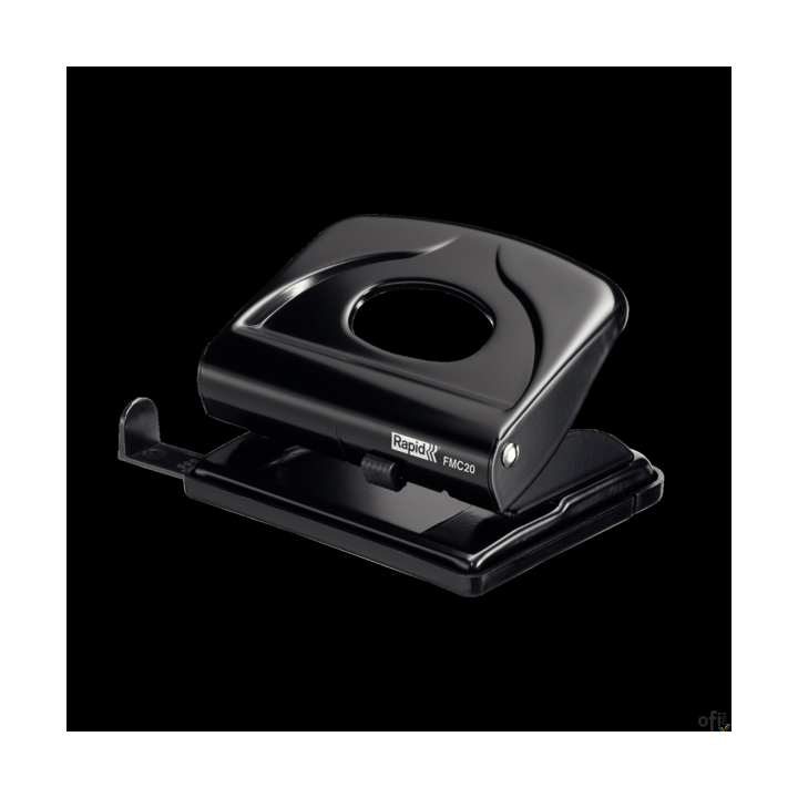 Dziurkacz mały metalowy FMC20 RAPID czarny 20 kartek 21835401