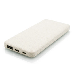 Power bank 8000 mAh ze słomy pszenicznej | Jenkins