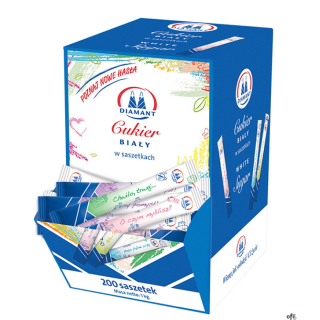 Cukier biały w saszetkach 200x5gr