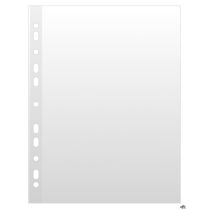 Koszulka krystaliczna DONAU A4 (100) folia 50mic 1772100