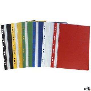 Skoroszyt twardy zawieszany A4 SH-01-09 PVC granatowy (10sztuk) BIURFOL