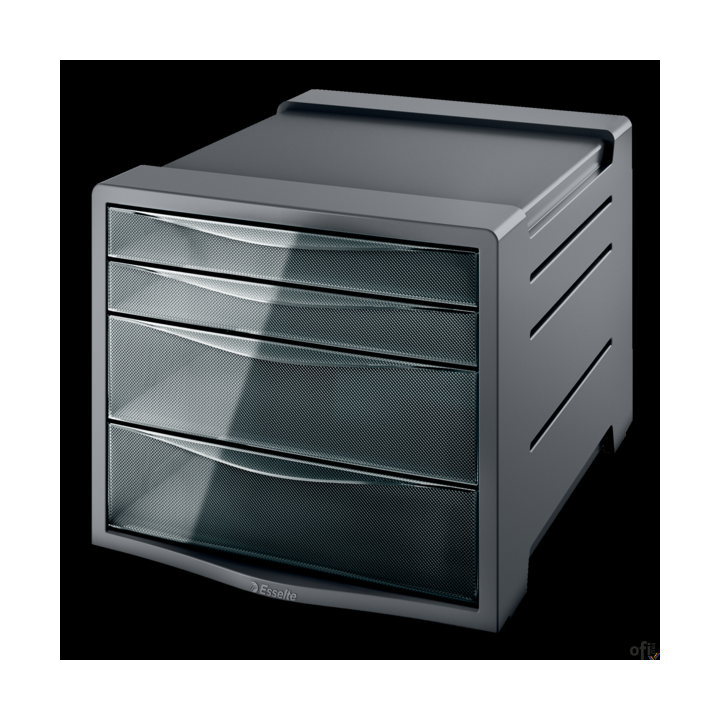 Pojemnik z 4 szufladami EUROPOST VIVIDA dymny ESSELTE 28453