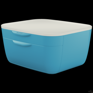 Pojemnik z szufladami Leitz Cosy, niebieski 53570061