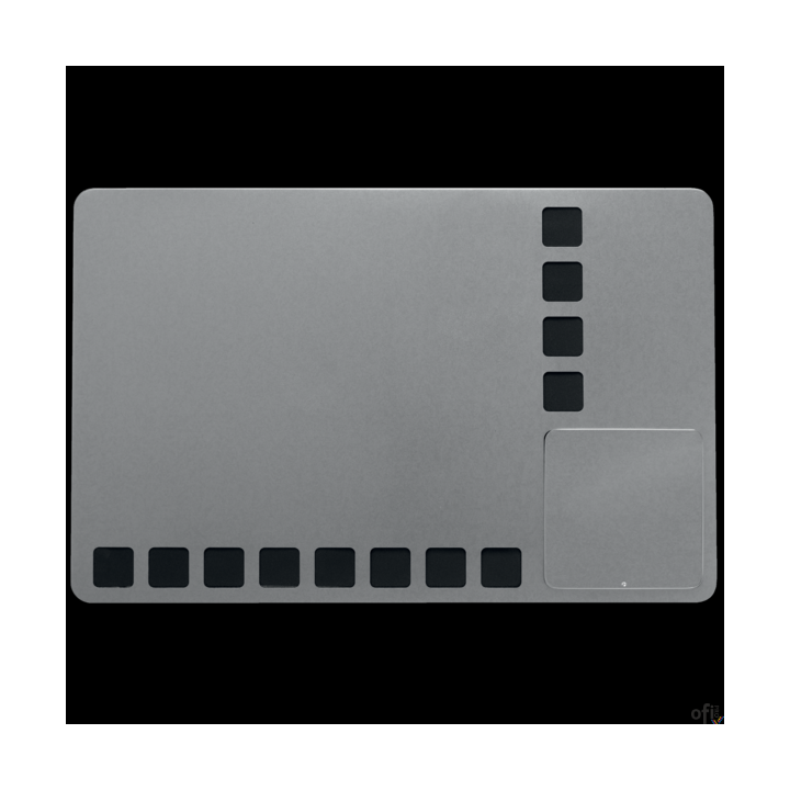 Tablica magnetyczna wielofunkcyjna Nobo Quartet, 61 x 39 cm, srebrna 1903812