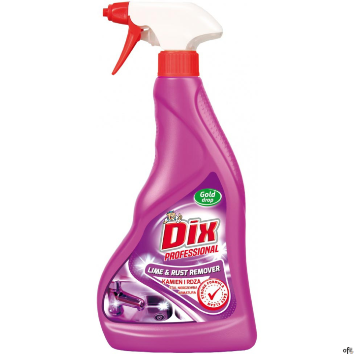 Płyn kamień i rdza spray 500ml DIX (3197) kuchnia łazienka