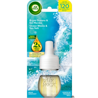 AIR WICK odświeżacz Elektryczny Bryza Oceanu i Sól Morska  komplet 19 ml 18154