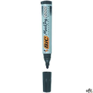Marker permanentny BIC 2000 Ecolutions zielony okrągła końcówka, 8209123