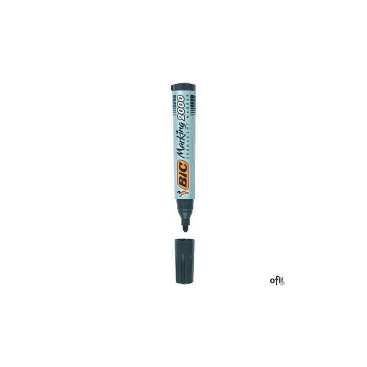 Marker permanentny BIC 2000 Ecolutions zielony okrągła końcówka, 8209123