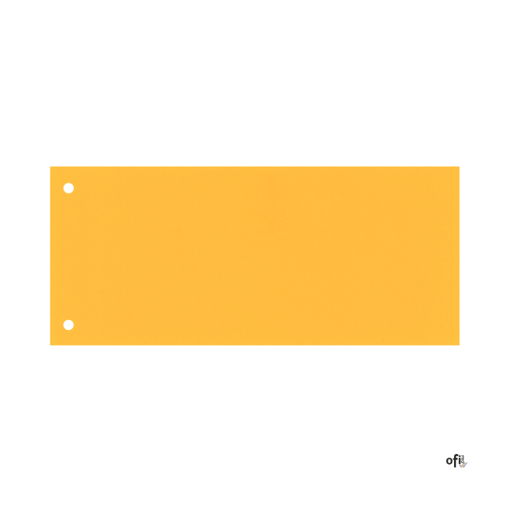 Przekładki 1/3 A4 Maxi Esselte, żółty, 100 szt., 624448