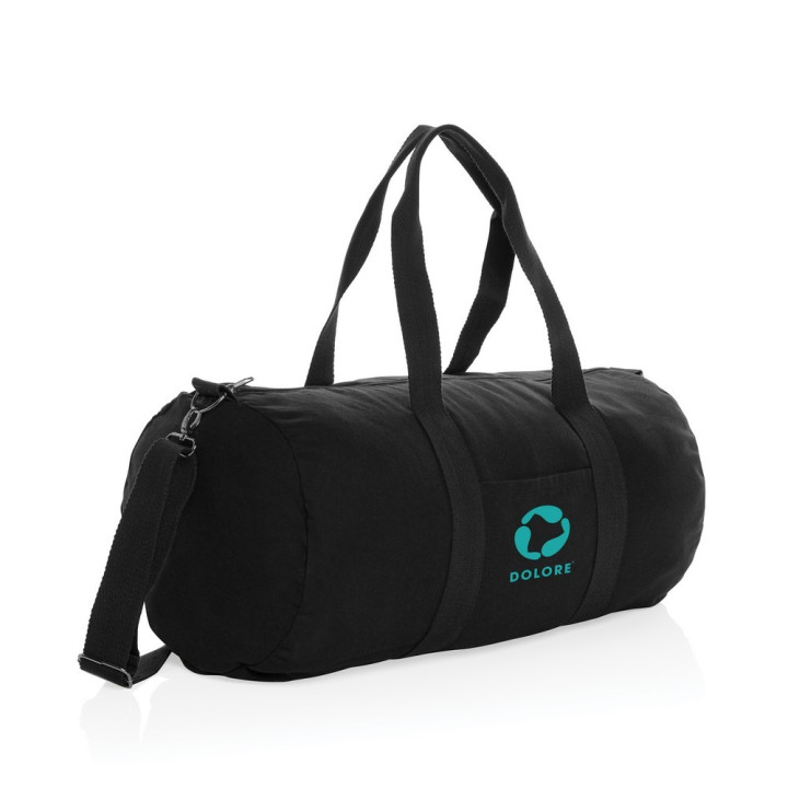 Torba sportowa, podróżna AWARE™, bawełna z recyklingu