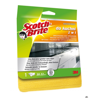 Ścierka z mikrofibry SCOTCH BRITE_ do kuchni, żółta
