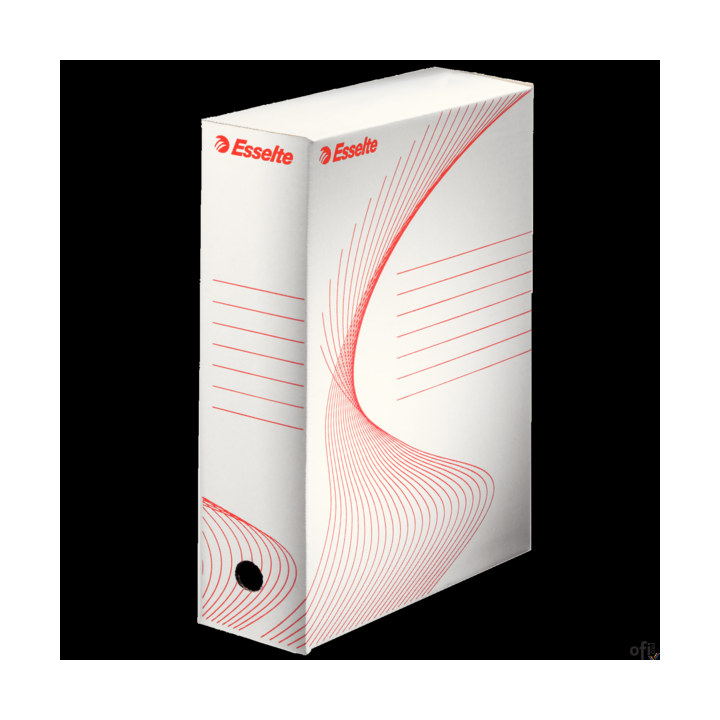 Pudło archiwizacyjne  boxy 100 mm, poj. 1000 kartek, biały Esselte, 128102/128201