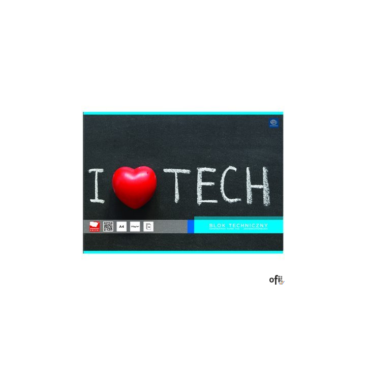 Blok techniczny A4 INTERDRUK