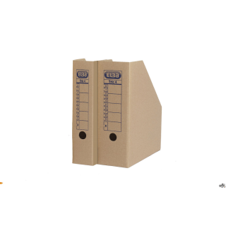 Pojemnik na czasopisma 7,5cm, ELBA TRIC 4, brązowy 100552611