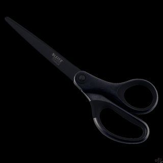 Nożyczki tytanowe nieklejące LEITZ 180mm czarne 54196095