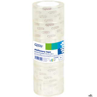 Taśma biurowa GRAND 24x30m opakowanie 6szt. 130-1939