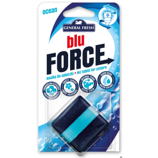 Kostka do WC BLU FORCE do spłuczki 50g morze GENERAL FRESH  50104