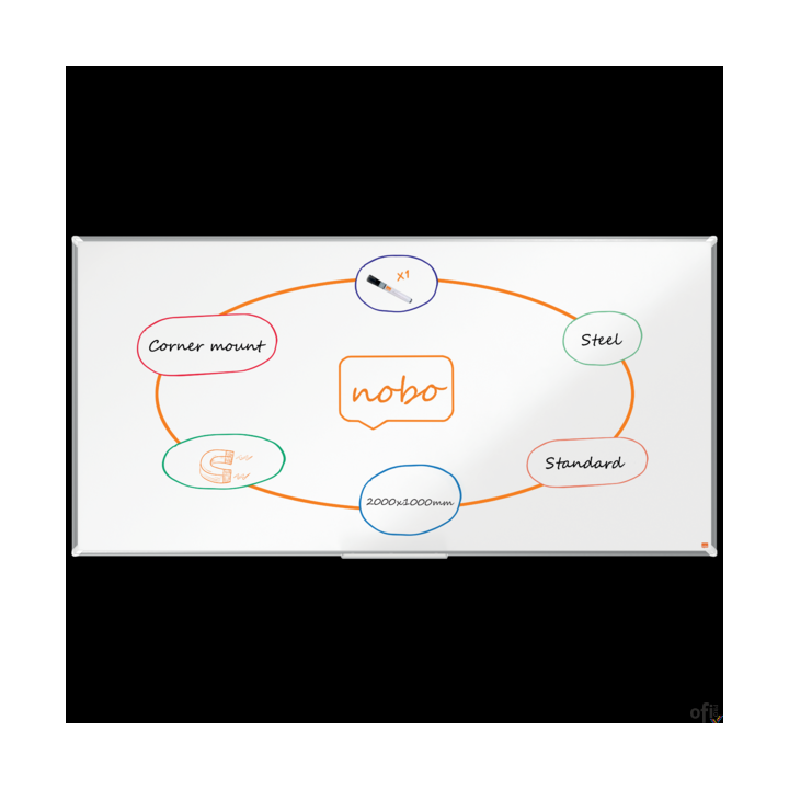 Tablica stalowa Nobo Premium Plus 2000x1000mm 1915162