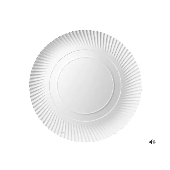 Talerz papierowy biały 32cm TnP op.100szt gramatura 320g 7500232