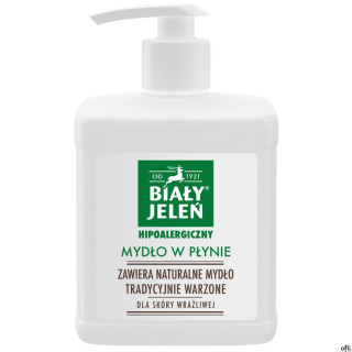 BIAŁY JELEŃ Mydło w płynie z dozownikiem 500ml  5597