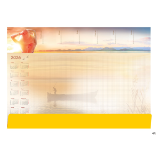 Terminarz - Planer A2 z listwą 2026 Lato Michalczyk i Prokop T-1-A2-1 kalendarz biuwar