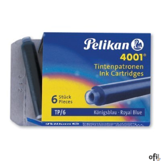 Naboje do piór, krótkie czarne 100401546 PELIKAN