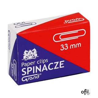 Spinacz R-33 mm GRAND 10op x 100sztuk 110-1382