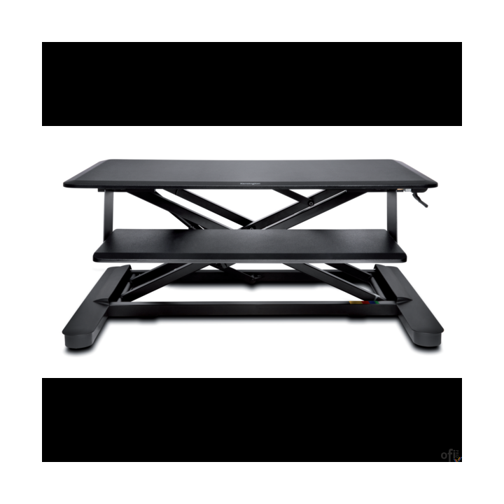 Stanowisko na biurko Kensington SmartFit do pracy w pozycji stojącej lub siedzącej, czarne K52804WW