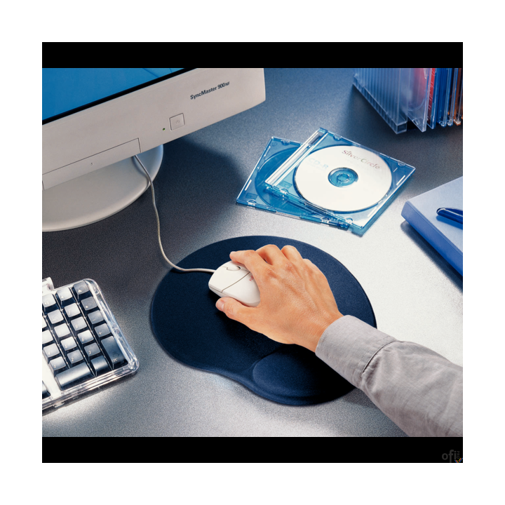 Podkładka żelowa pod mysz niebieska ESSELTE DATALINE 67107