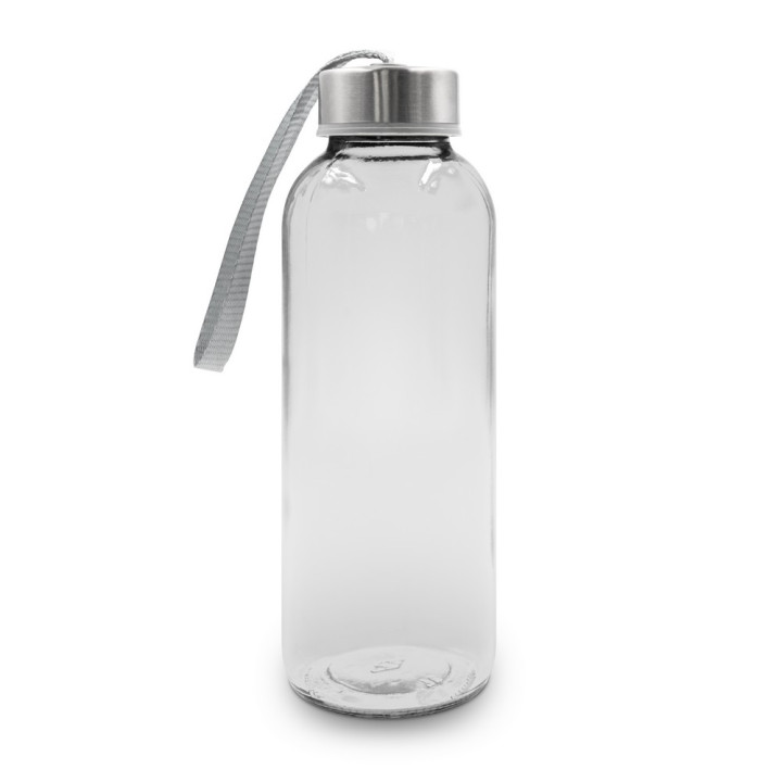 Szklana butelka 420 ml w pokrowcu | Bob