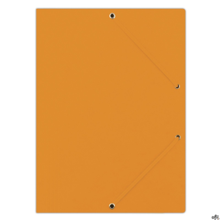 Teczka preszpan z gumką A4 pomarańczowa 8643080-12PL DONAU (X)