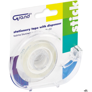 Taśma klejąca GRAND 18x20 z dyspenserem 130-1943