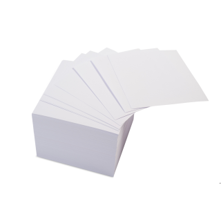 Kostka nieklejona DOTTS 85x85x70 biała