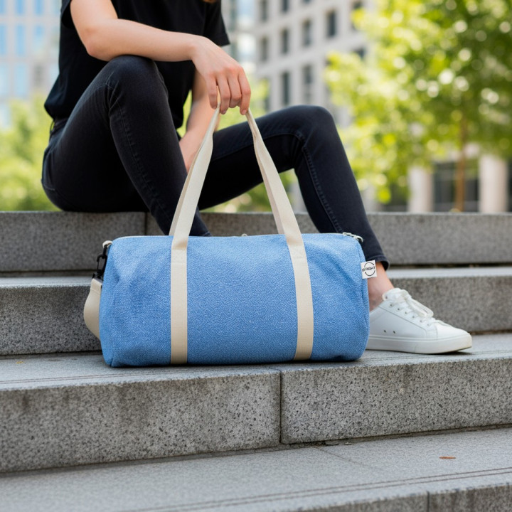 Torba sportowa, podróżna B'RIGHT z bawełny z recyklingu i poliestru z recyklingu | Asha