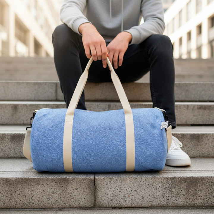 Torba sportowa, podróżna B'RIGHT z bawełny z recyklingu i poliestru z recyklingu | Asha
