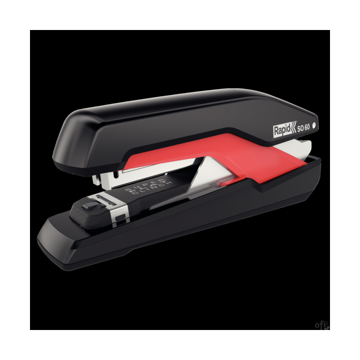 Zszywacz SUPREME SO60 czarno-czerwony 60k RAPID 5000553