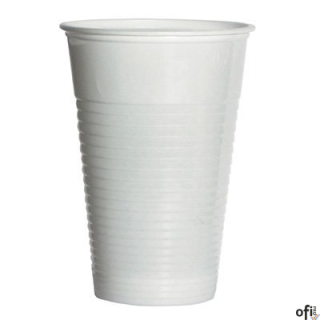 Kubek plastikowy biały 200ml do zimnych napojów (100szt) 30103