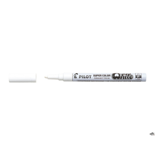 Marker olejowy PILOT grubość F biały PISC-PBWF