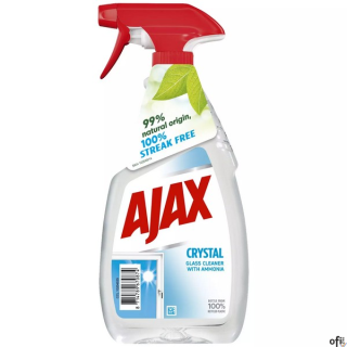 AJAX Płyn do mycia szyb, 500 ml, zapach cytrynowy (LEMON), z rozpylaczem (76596)