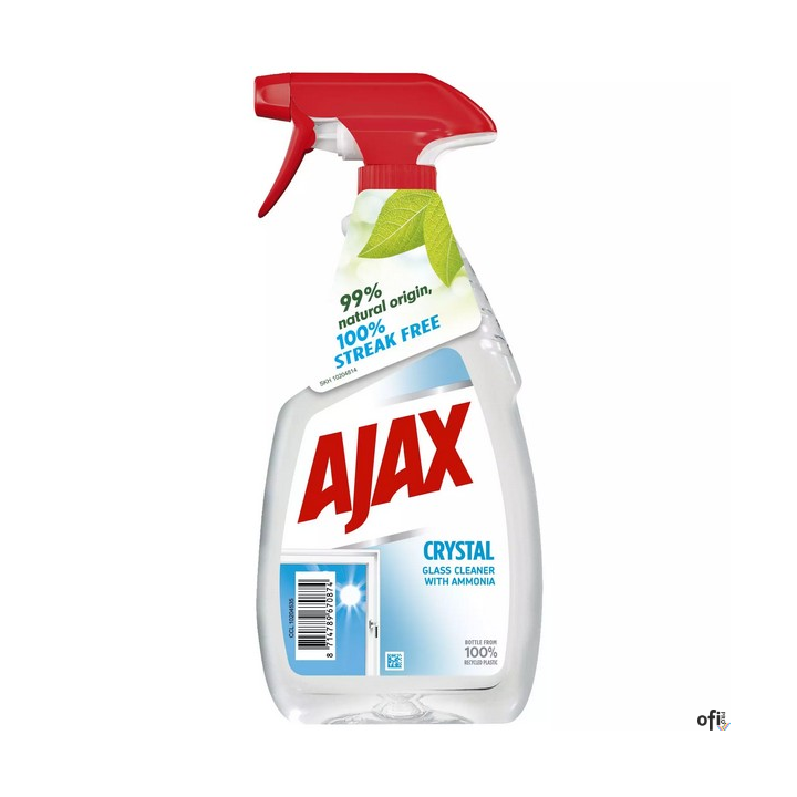 AJAX Płyn do mycia szyb, 500 ml, zapach cytrynowy (LEMON), z rozpylaczem (76596)