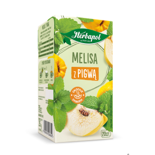 Herbata HERBAPOL ZIELNIK POLSKI Melisa z Pigwą (20 torebek)