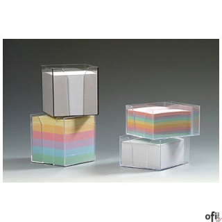 Kostka nieklejona pojemnik DOTTS 85x85x85 kolorowa