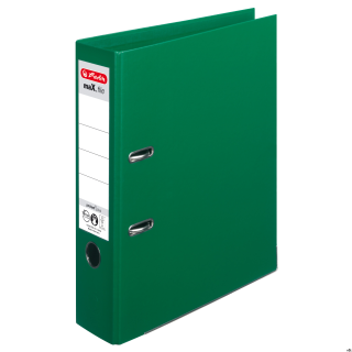 Segregator maX.file Protect Plus A4, 8 cm, zielony 300002679 HERLITZ