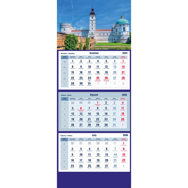 Kalendarz trójdzielny 2026 Strumień Michalczyk i Prokop T-105T-08