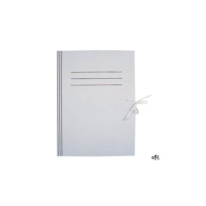 Teczka wiązana biała (50szt) 250G KIEL-TECH  4-W0001/5/1