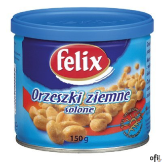 Orzeszki ziemne solone FELIX 140g puszka
