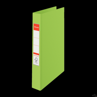 Segregator Esselte A4 z 2 kółkami, grzbiet 42 mm, zielony, 14453