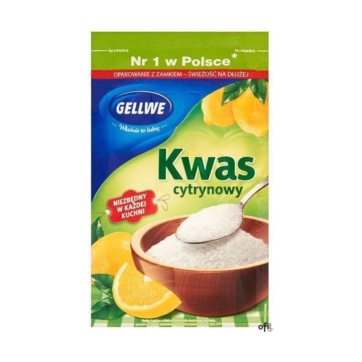 Kwasek cytrynowy w proszku 20g