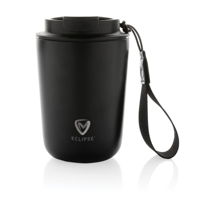Kubek termiczny 380 ml Cuppa, stal nierdzewna z recyklingu