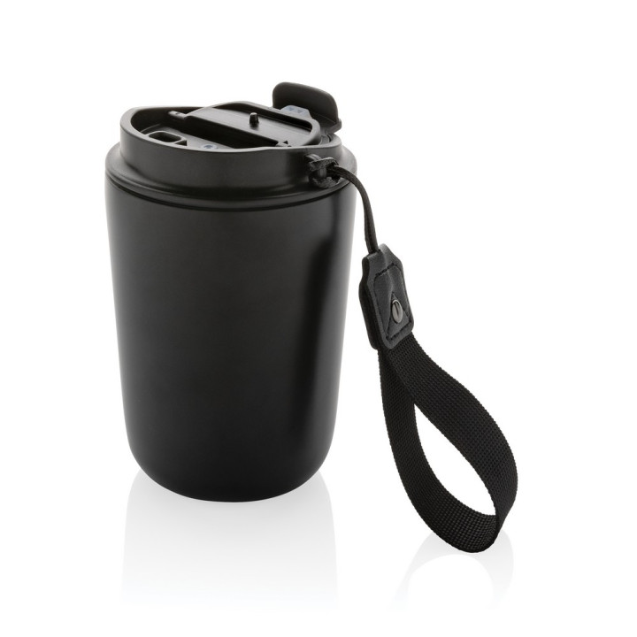 Kubek termiczny 380 ml Cuppa, stal nierdzewna z recyklingu